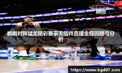 鹈鹕对阵猛龙精彩赛事无插件直播全程回顾与分析